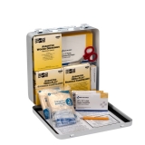 50 Person National Standard School Bus First Aid Kit, Steel Case