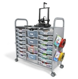 Hands-On 3D Printer, Coding and Robotics Carts - STEM Lab Cart